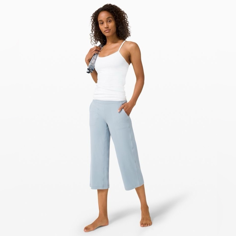 Lululemon Align Wide Leg Super-High-Rise Crop *23" - Rhino Grey